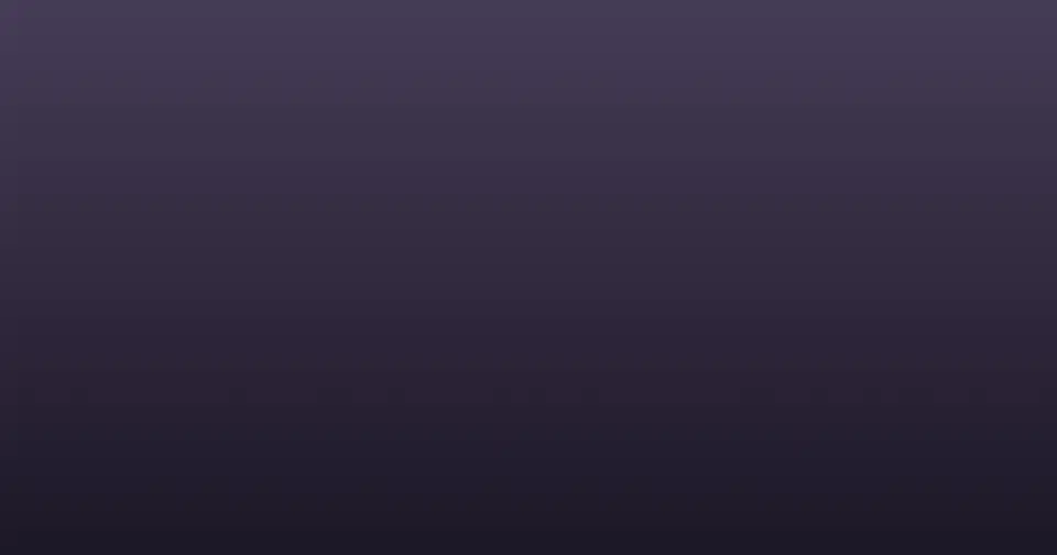The same dark purple gradient with dithering applied - the bands are gone and the fade is smooth, with no visible grain.